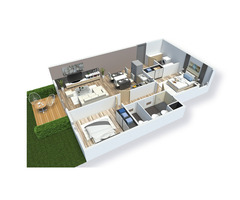 Des appartements s+1 vue sur mer directement au promoteur baghdedi - 4