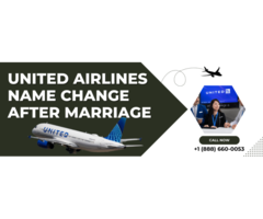 United Airlines Name Change After Marriage