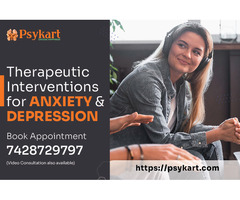 What are the therapeutic interventions for anxiety?