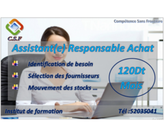 Formation Assistant(e) Responsable Achat